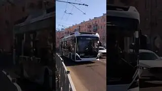Троллейбус ПКТС-6281.00 "Адмирал" борт.номер 2157 маршрут 9 снято совместно с @vladtrains183