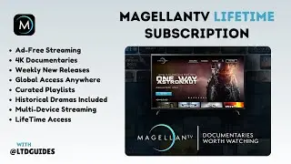 MagellanTV Lifetime Subscription - Documentary Streaming Service