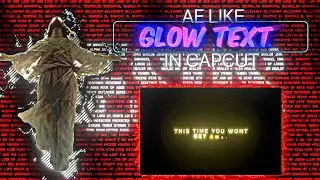 WANT THIS AE LIKE GLOW TEXT ANIMATION IN CAPCUT + NODE VIDEO!!!!