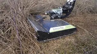 Hydraulic Brush Cutter For Tractor And Excavator | GreenTec RX 133
