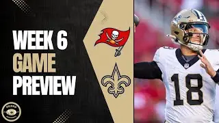 New Orleans Saints Week 6 Game Preview vs. Bucs: Spencer Rattler Ready to Roll