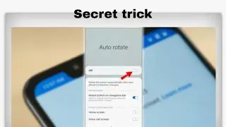 How to on/off auto rotate on android device 2024 || Hriant360