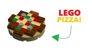 How to Build a Lego Pizza