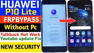 Huawei P10 Lite Frp Bypass Wirhout Pc | All Huawei Frp Bypass Android 7.0/8.0 Without Pc New Trick