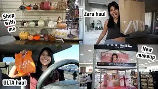 Weekly Vlog | Shop with me at Ulta, Zara haul, Where I've been, and Fall Decor shopping!