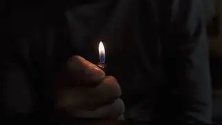 Lighter Fire Black Screen Effect