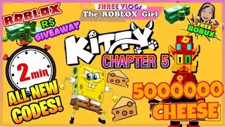 ⏱️ 😺Roblox Kitty Chapter 5 Just New Codes 🙀 in ⏱️ 2 Minutes New Release 5M+ Cheese Codes September