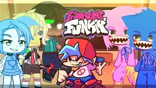 Friday Night Funkin' Mod Characters Reacts (FNF Mod/Hard) (Gacha Club) | Link :x |