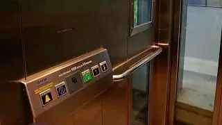Sweden, Stockholm, Älvsjö Train Station, 2X SMW elevator (retake)