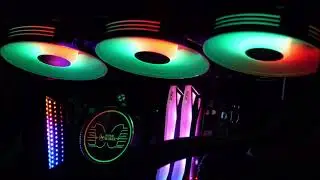 Super Flower Neon 360 - Демонстрация режимов подсветки