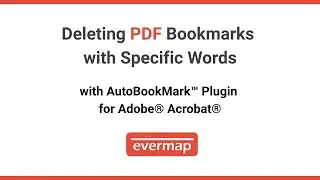Deleting PDF Bookmarks with Specific Words