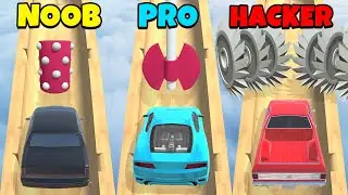 NOOB vs PRO vs HACKER - Car Crash Compilation Game