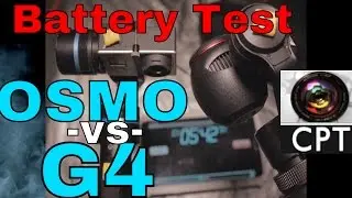 DJI OSMO -vs- G4 Battery Test #1