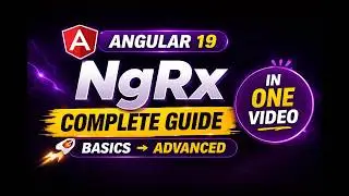 Angular 19 State Management Using NgRx | Complete NgRx in One Video |