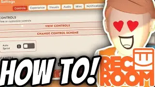 How To Change YOUR Rec Room Control Schemes