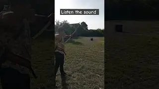 The sound of whistling arrows #martialarts #archeryskills