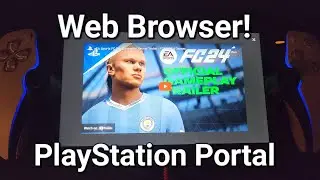 Limited Web Browser on Playstation Portal
