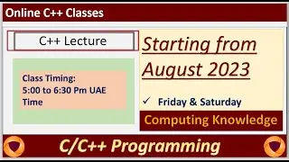 C++ Online Classes