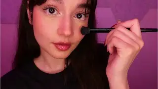 ASMR Sit Back & Relax While I Apply My Makeup | Tapping, Whispering, Rummaging