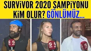 Survivor 2020 şampiyonu kim olur? İşte Survivor Yasin, Ersin ve Elif'in favorisi