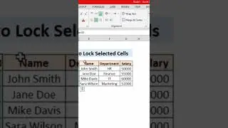 How to Lock Selected Cells in Excel (Easy Step-by-Step)