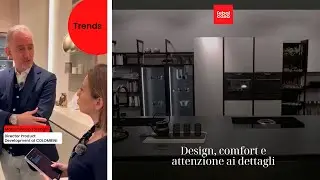 Innovation, technology and sustainability by Colombini  in the Salone Mobile Milano, Emuca