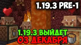 СКАЗАЛИ ДАТУ ВЫХОДА 1.19.3 ! | Обзор 1 Pre-Release 1.19.3