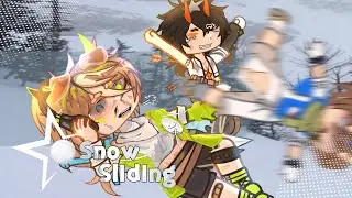 ❝ Snow Sliding ❞ ︱ft. Dream Team ⛄【Gacha Meme/Trend 】