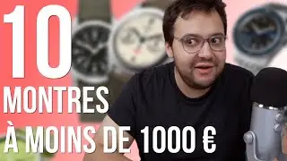 10 Superbes Montres pour moins de 1000 € - Yema, Tissot, Baltic et ...