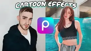 PICSART CARTOON TUTORIAL