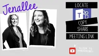 How to Share a Microsoft Teams Meeting Link