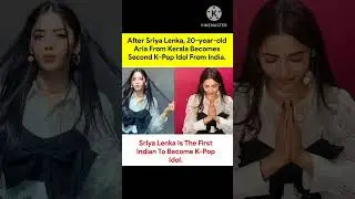 Sriya Lenka is the first Indian to become K-Pop Idol #shorts #ind #kpop
