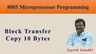 8085 Block Transfer Program / Block Copy / Simulation on Android APP