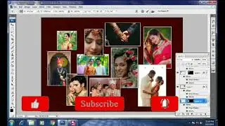 Haw to collage in photoshop    collage kai se banatehi photoshop