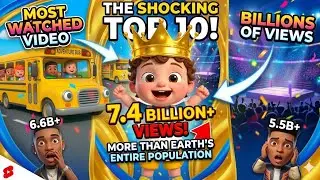 Top 10 MOST WATCHED YouTube Videos.