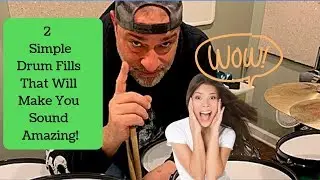 2 Simple  Drum Fills That Will Make You Sound Amazing!!