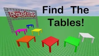 Find The Tables! (Part 1)