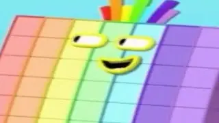 Numberblocks but only when 70 is on screen