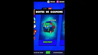 Une BOITE de GOLMONS !#shorts