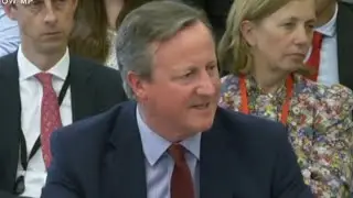 Scrutiny of Foreign Secretary David Cameron