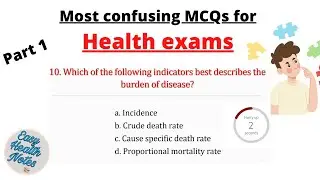 Most confusing mcqs for health exams with answers।। Health Loksewa