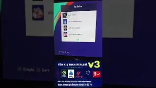 pes 2021 2023 2024 ps4 ps5 güncel kış transfer yaması güncel yama  #pes2021 #ps5 #playstation