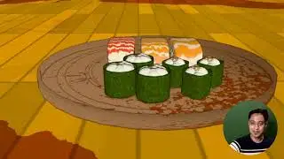 Creating Sushi Platter  with GEOMETRY NODES - Blender 4.2. Part -1 -- Modeling a Shushi
