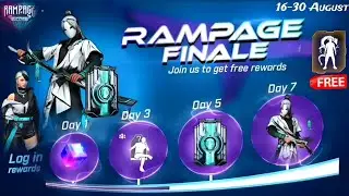free fire new rampage finale event | free fire new event