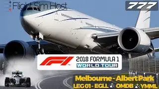 [PREPAR3D V4.1] - F1 2018 WORD TOUR -  VIDEO PROMOCIONAL