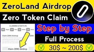 Zeroland Airdrop Token Claim Process Step by step | Zeroland Airdrop | Zero Token Claim Process