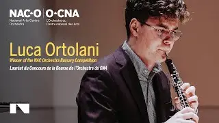 Luca Ortolani wins NACO Bursary Competition / remporte le Concours de la Bourse de l’OCNA | NACO