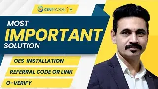 𝐌𝐨𝐬𝐭 𝐈𝐦𝐩𝐨𝐫𝐭𝐚𝐧𝐭 𝐒𝐨𝐥𝐮𝐭𝐢𝐨𝐧 - 𝐎𝐄𝐒 𝐀𝐏𝐏 /𝐑𝐄𝐅𝐄𝐑𝐑𝐀𝐋 𝐂𝐎𝐃𝐄 / 𝐎 -𝐕𝐄𝐑𝐈𝐅𝐘 #𝐎𝐍𝐏𝐀𝐒𝐒𝐈𝐕𝐄