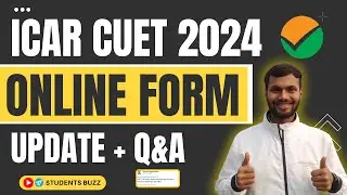 🟠ICAR APPLICATION FORM 2024 DATE OUT | CUET APPLICATION FORM 2024 DATE | CUET 2024 LATEST NEWS TODAY