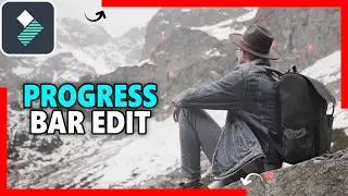 How to make a PROGRESS BAR in Filmora X Tutorial 2021